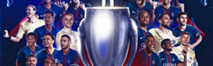 载入史册巴黎夺得队史首座欧超杯冠军！成为赛史首个法国冠军